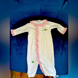 Magnolia Baby shamrock outfit